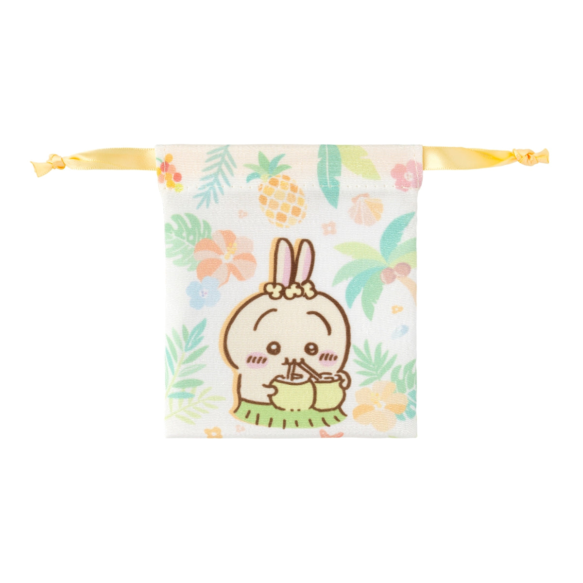 [Pre-order] Chiikawa Movie Chiikawa Mermaid Island Trading Mini Drawstring Bag