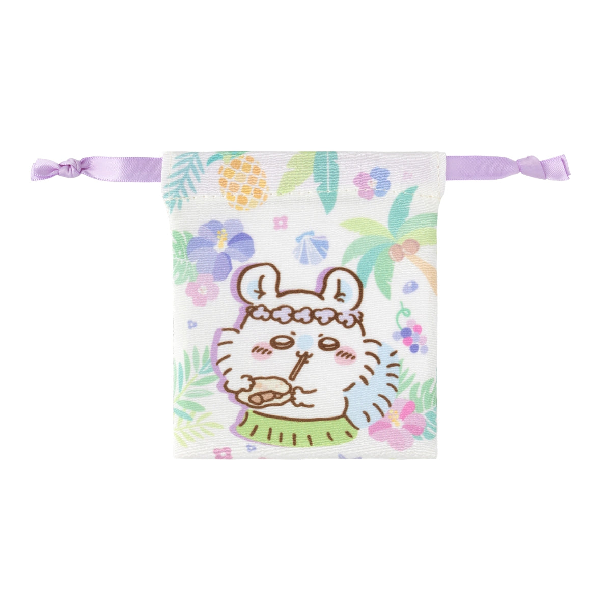 [Pre-order] Chiikawa Movie Chiikawa Mermaid Island Trading Mini Drawstring Bag