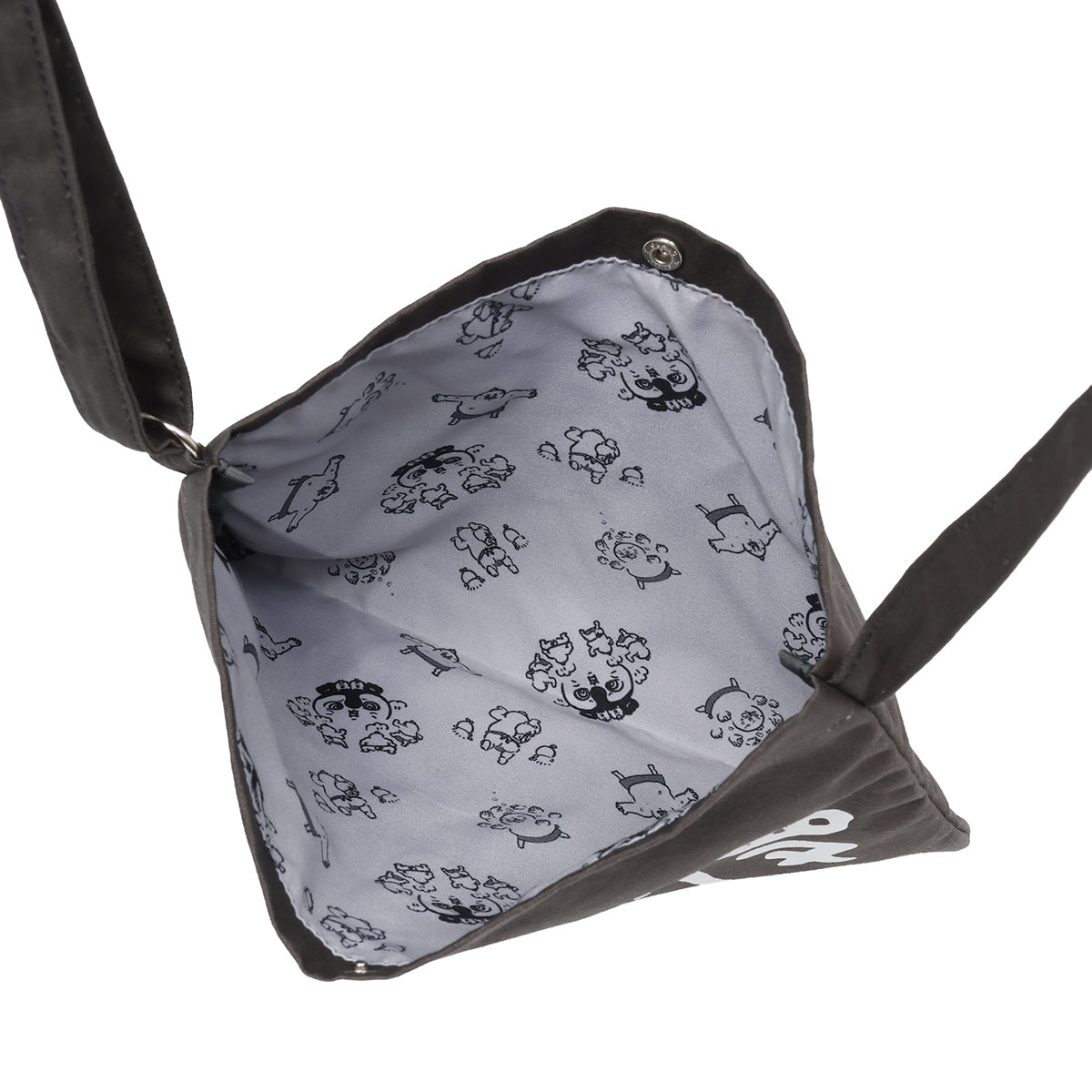 [Pre-order] Chiikawa Movie Chiikawa Sacoche Bag - Taste Proud - Gray
