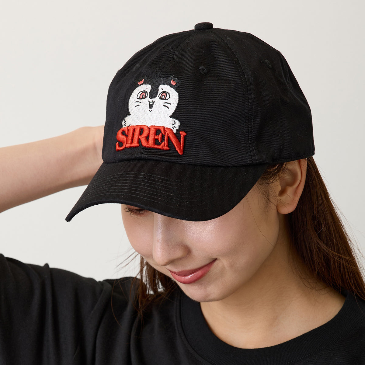 [Pre-order] Chiikawa Movie Chiikawa Cap Siren Black