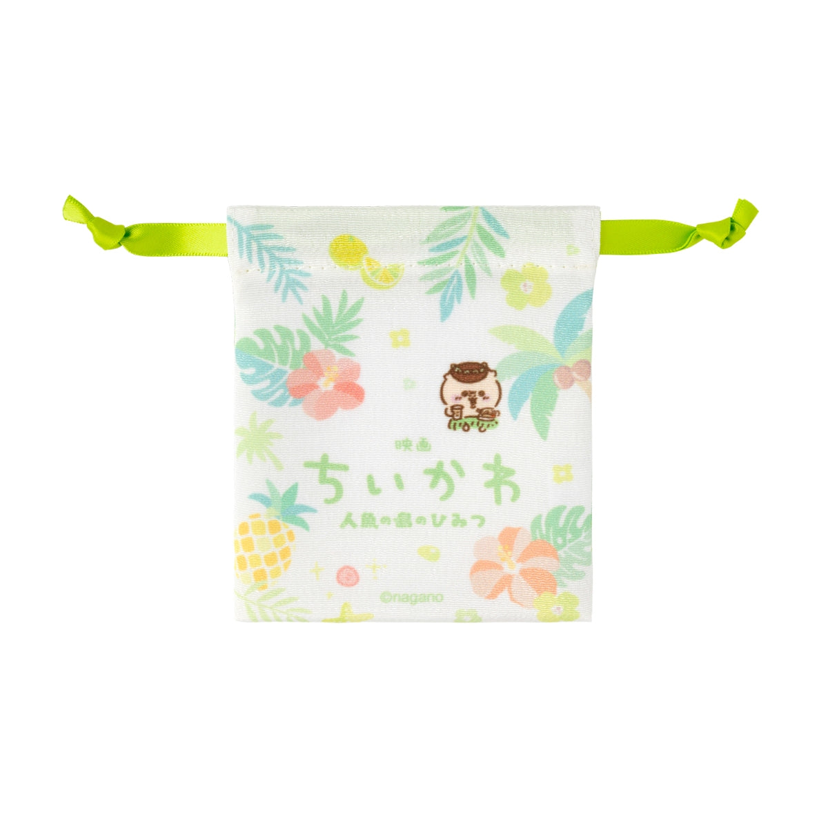 [Pre-order] Chiikawa Movie Chiikawa Mermaid Island Trading Mini Drawstring Bag