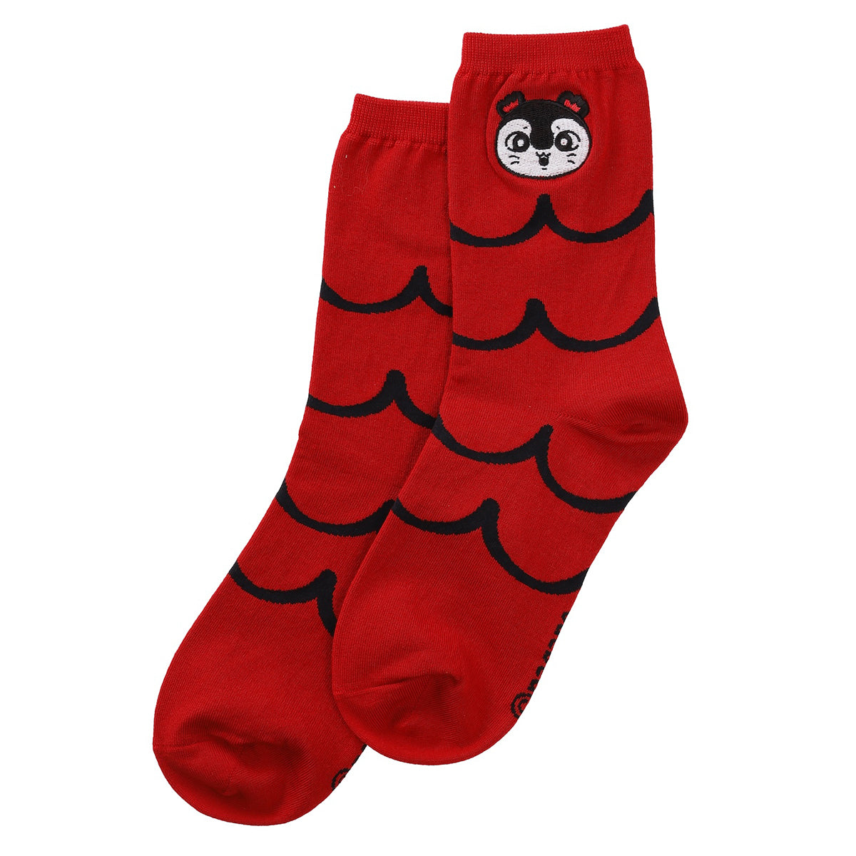[Pre-order] Chiikawa Movie Crew Socks, Siren Red, 22-24cm