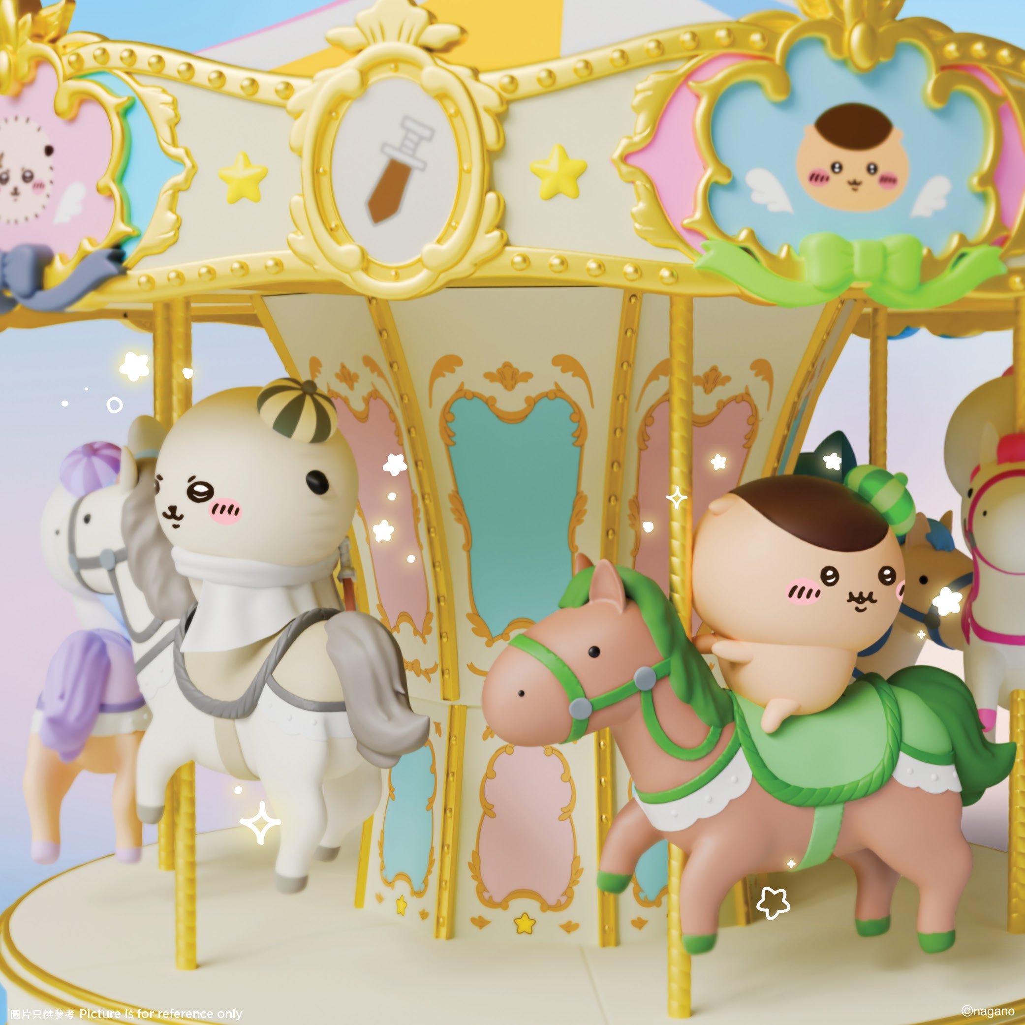 [Pre-order] (Limited) Chiikawa Artiverse Hong Kong (pop-up store for exhibition) - CHIIKAWA-Go-Round Music Box