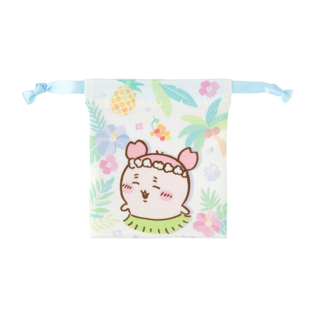 [Pre-order] Chiikawa Movie Chiikawa Mermaid Island Trading Mini Drawstring Bag