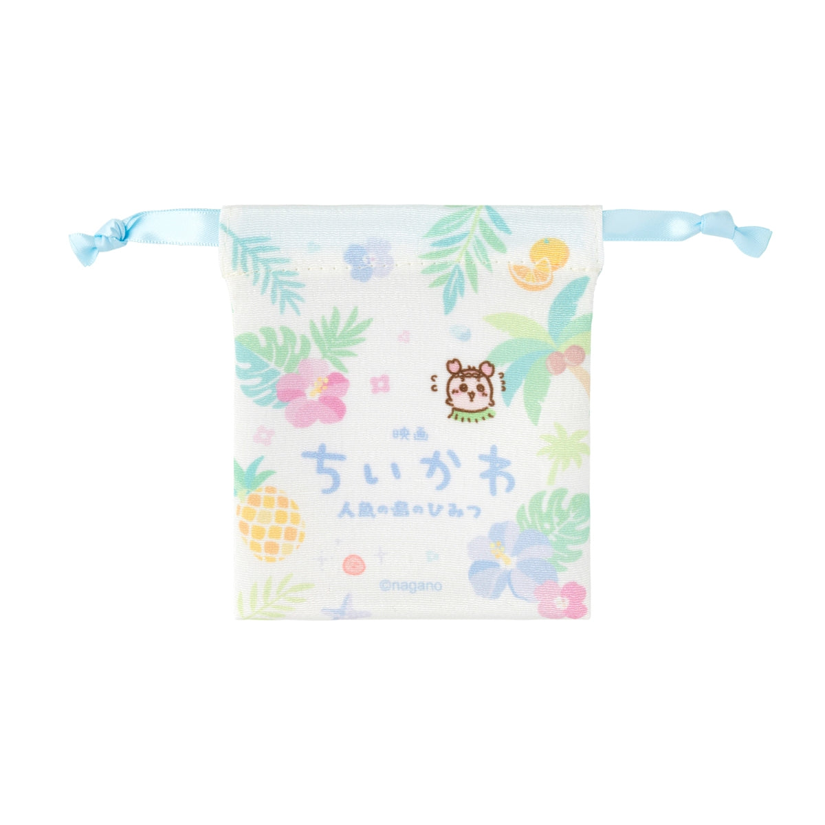 [Pre-order] Chiikawa Movie Chiikawa Mermaid Island Trading Mini Drawstring Bag