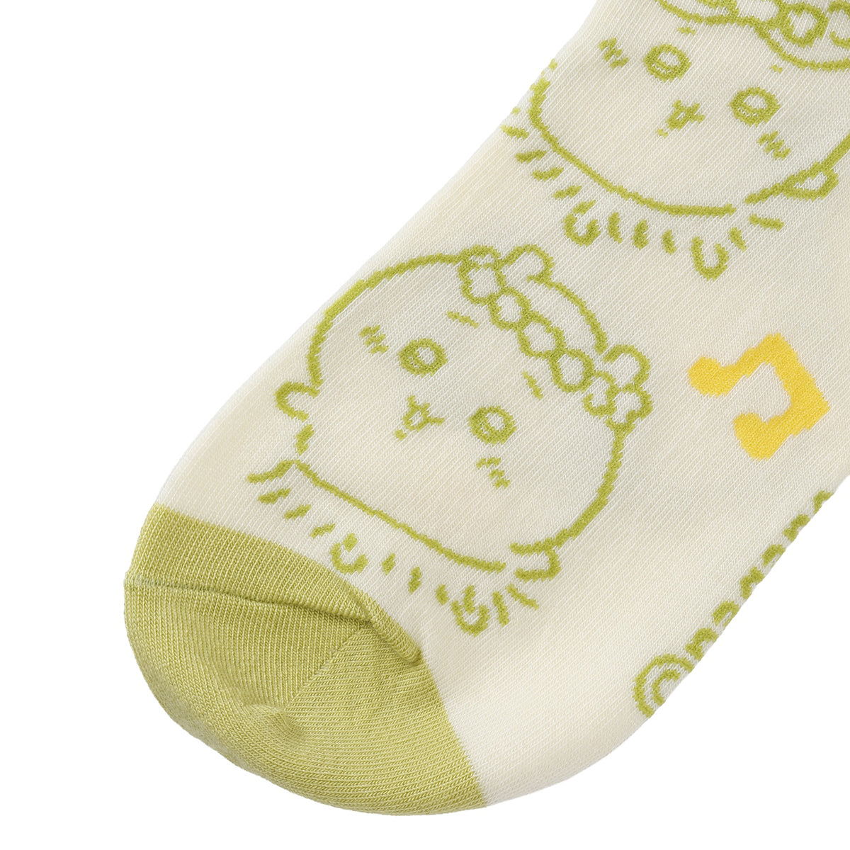 [Pre-order] Chiikawa Movie Crew Socks, Hula Dance, Light Green, 22-24cm