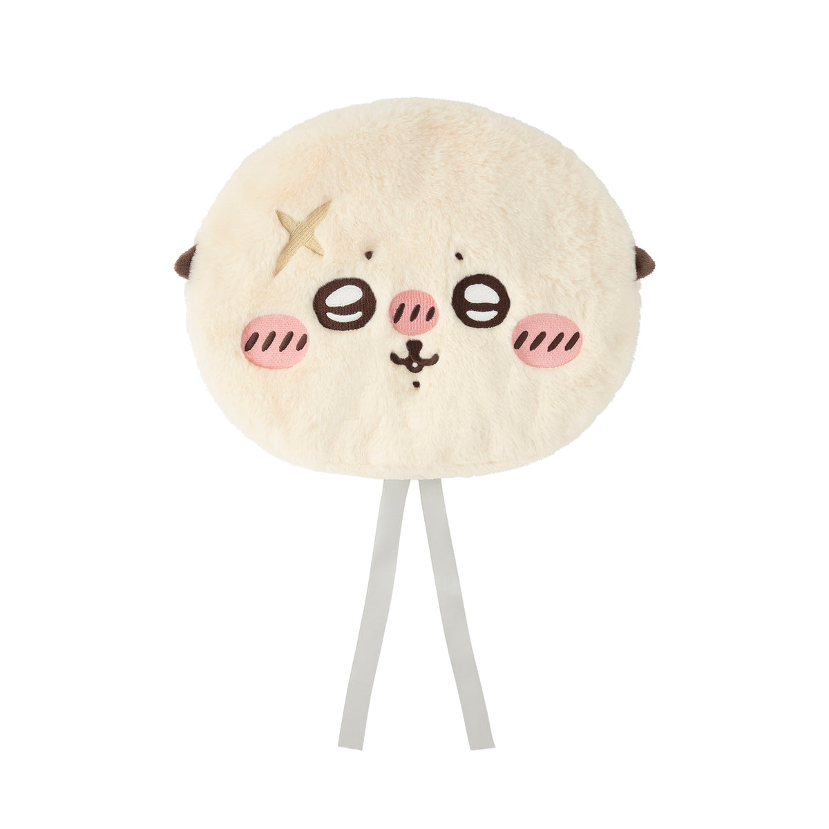 [Pre-order] "Chiikawa" Chiikawa Park Reversible Fluffy Plush Beret - Rakko