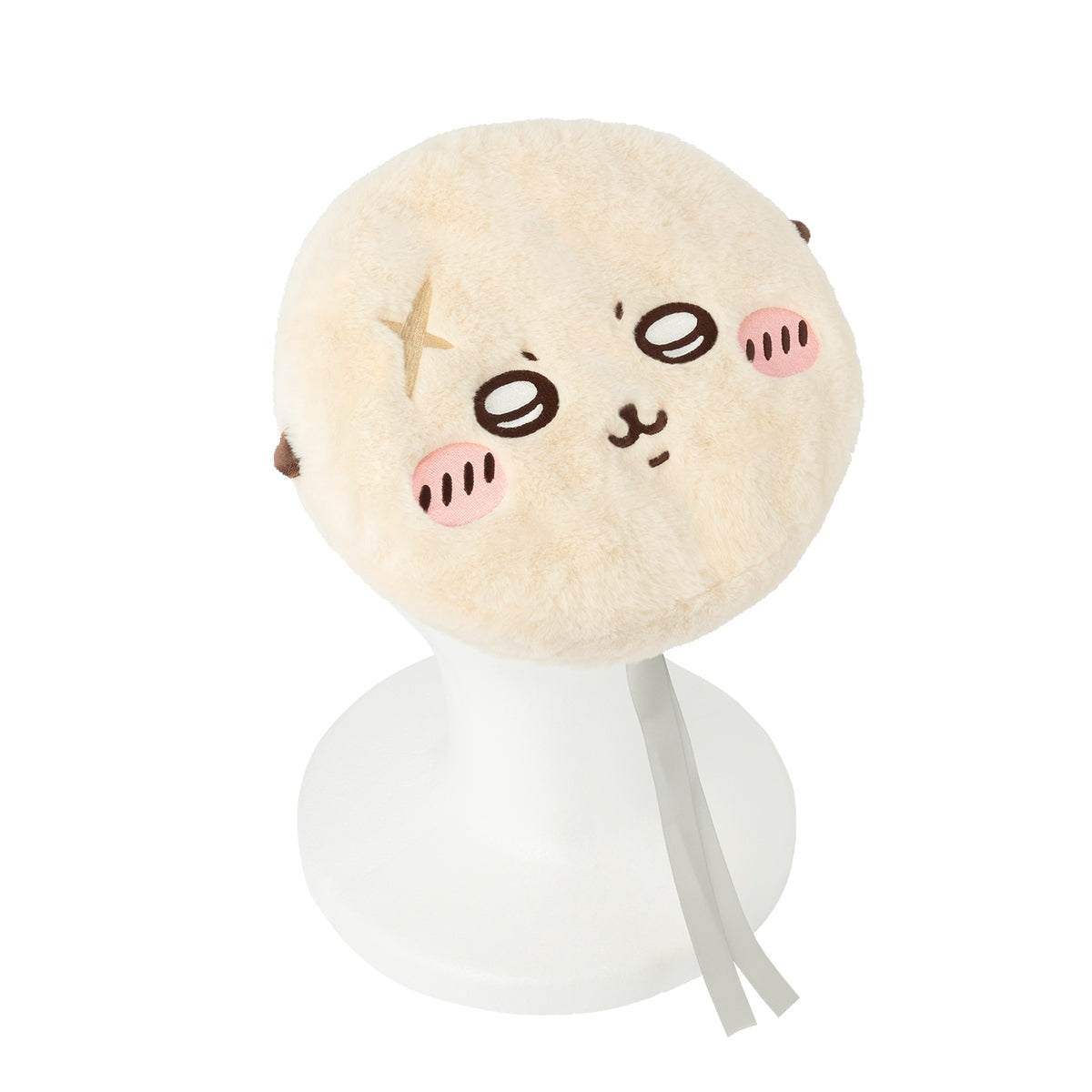 [Pre-order] "Chiikawa" Chiikawa Park Reversible Fluffy Plush Beret - Rakko