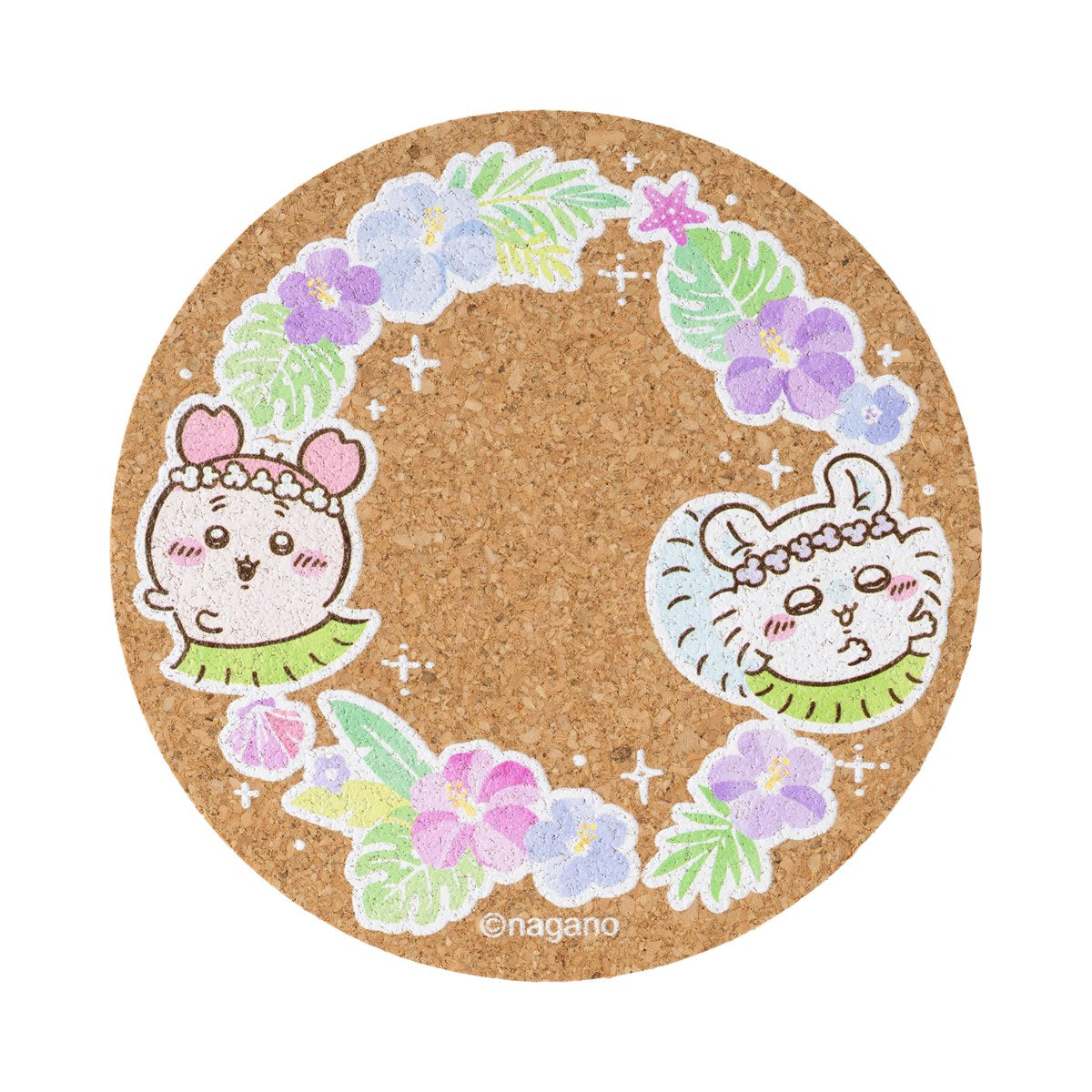[Pre-order] Chiikawa Movie Chiikawa Mermaid Island Trading Cork Coasters