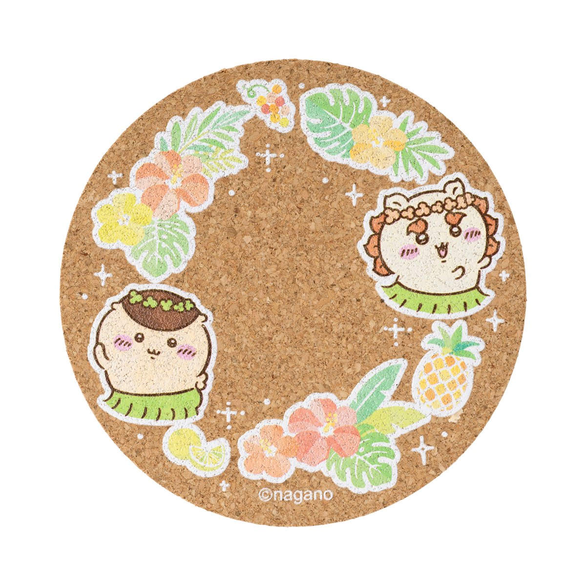 [Pre-order] Chiikawa Movie Chiikawa Mermaid Island Trading Cork Coasters