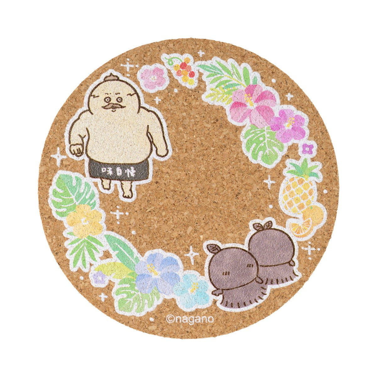 [Pre-order] Chiikawa Movie Chiikawa Mermaid Island Trading Cork Coasters