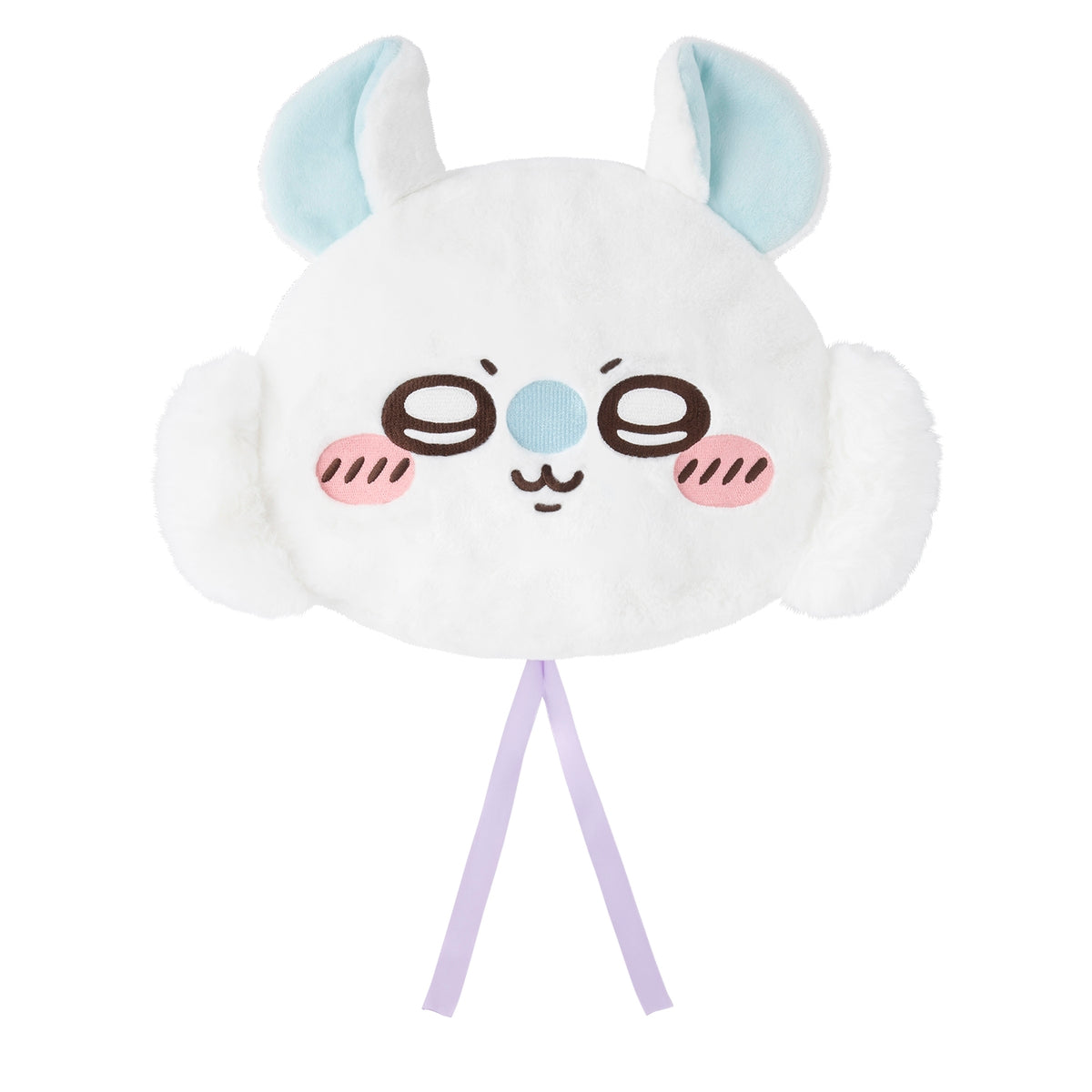 [Pre-order] "Chiikawa" Chiikawa Park Reversible Fluffy Plush Beret - Momonga