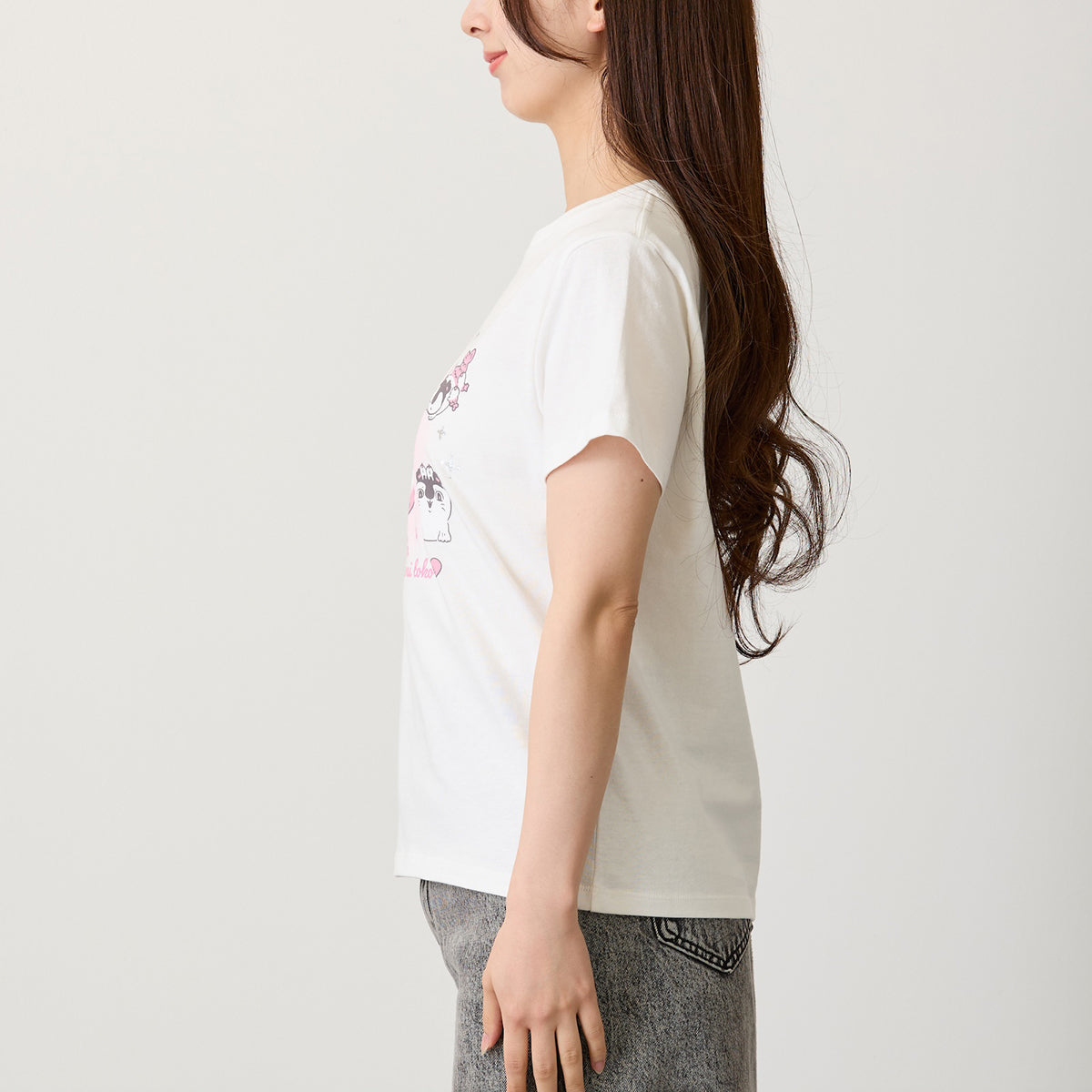 [Pre-order] Chiikawa Movie Chiikawa T-shirt - Siren White
