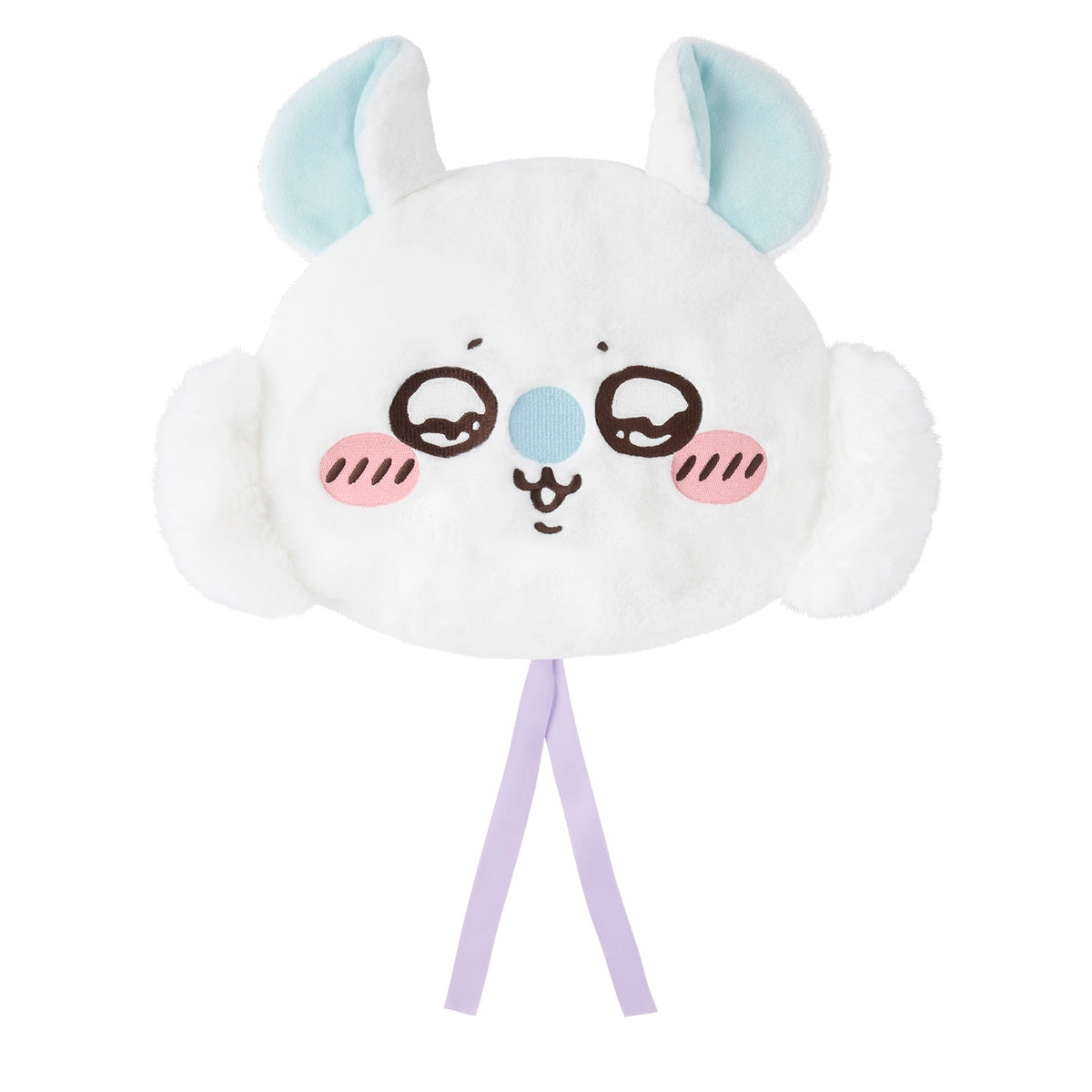 [Pre-order] "Chiikawa" Chiikawa Park Reversible Fluffy Plush Beret - Momonga