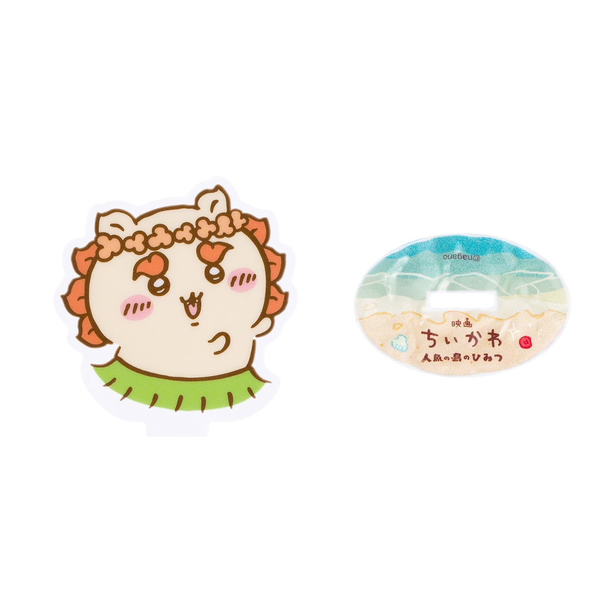 [Pre-order] Chiikawa Movie Chiikawa Mermaid Island Trading Acrylic Stands Dancing on the Beach