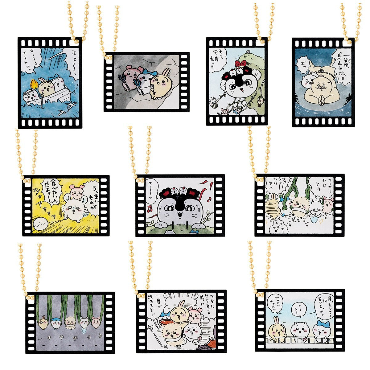 [Pre-order] Chiikawa Movie Chiikawa Mermaid Island Trading Memories of That Time Acrylic Charm