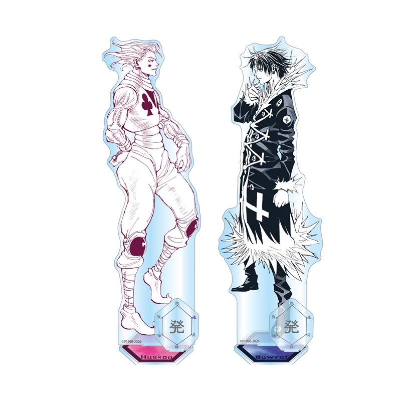 [Pre-order] [Made-to-order] JUMP Store Limited "HUNTER×HUNTER" Acrylic MEGA Figure W Hisoka x Chrollo