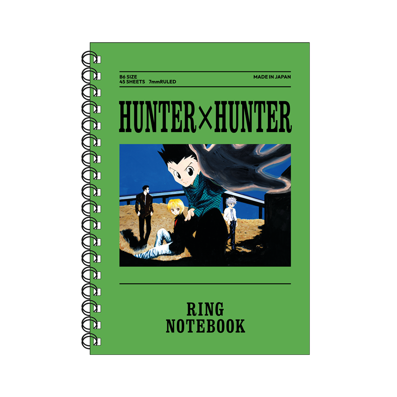 [Pre-order] [Made-to-order] JUMP Store Limited "HUNTER×HUNTER" Ring Notebook