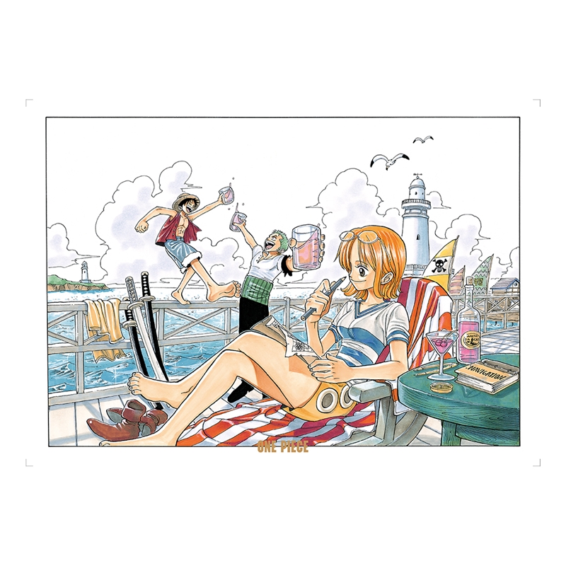 [Pre-order] [Made-to-order] JUMP Store Limited "ONE PIECE" A5 Postcard No. 01