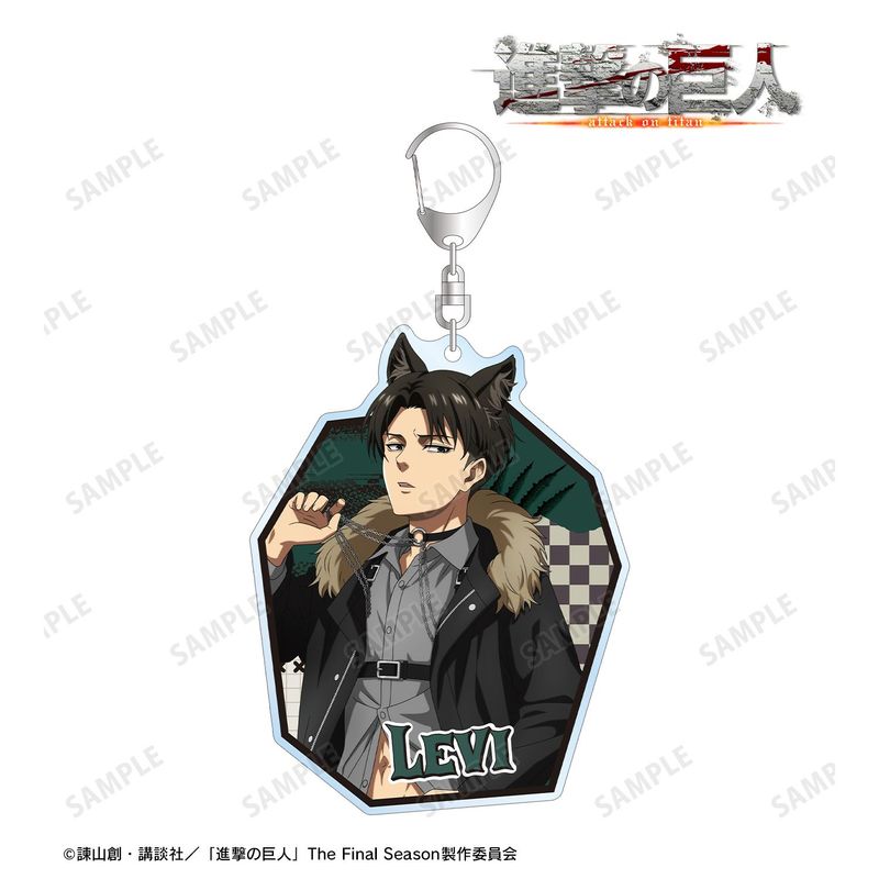 [Pre-order] "Attack on Titan" Original Illustration Levi Werewolf Ver. Big Acrylic Key Chain