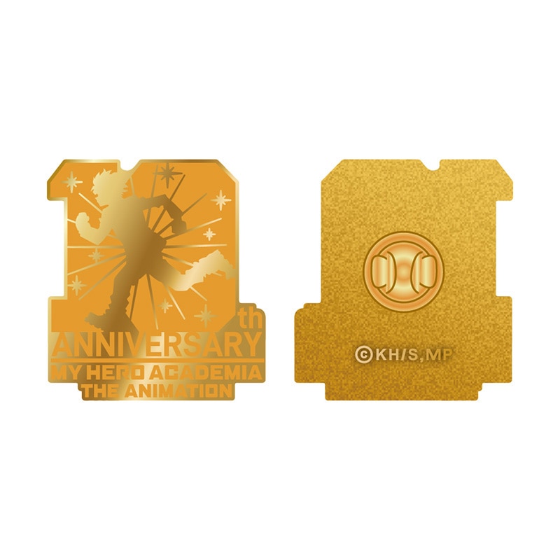 [Pre-order] TOHO animation - My Hero Academia TV Anime 10th Anniversary Logo Pin Badge