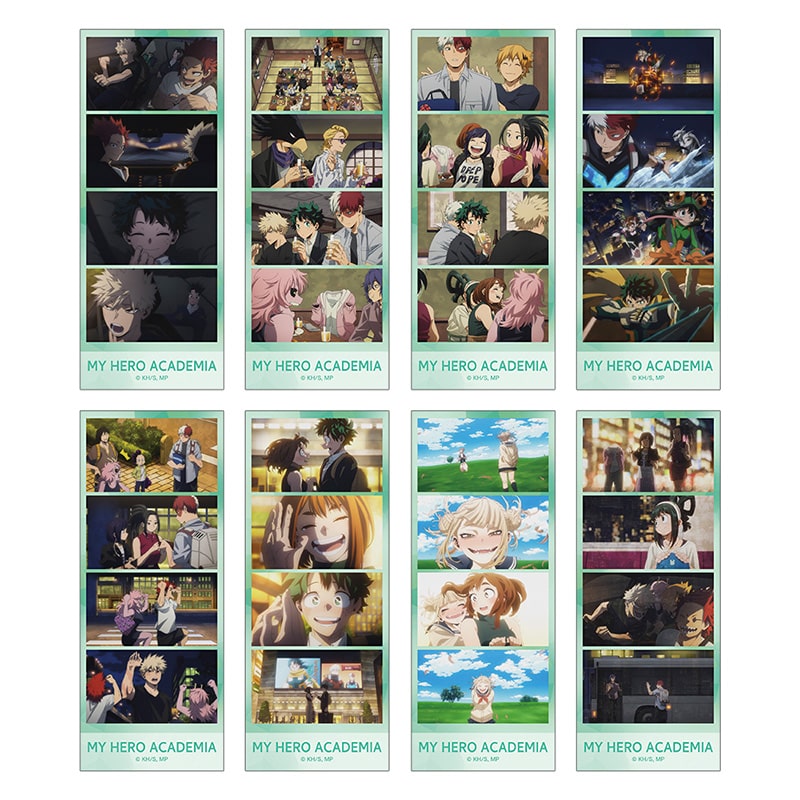 [Pre-order] [Made-to-order] TOHO Animation "My Hero Academia" Clear Bookmark Collection