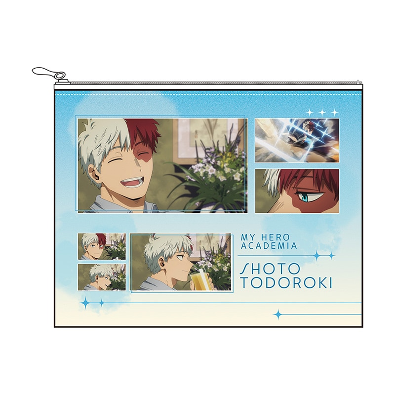 [Pre-order] [Made-to-order] TOHO Animation "My Hero Academia" More - Flat Pouch - Shoto Todoroki