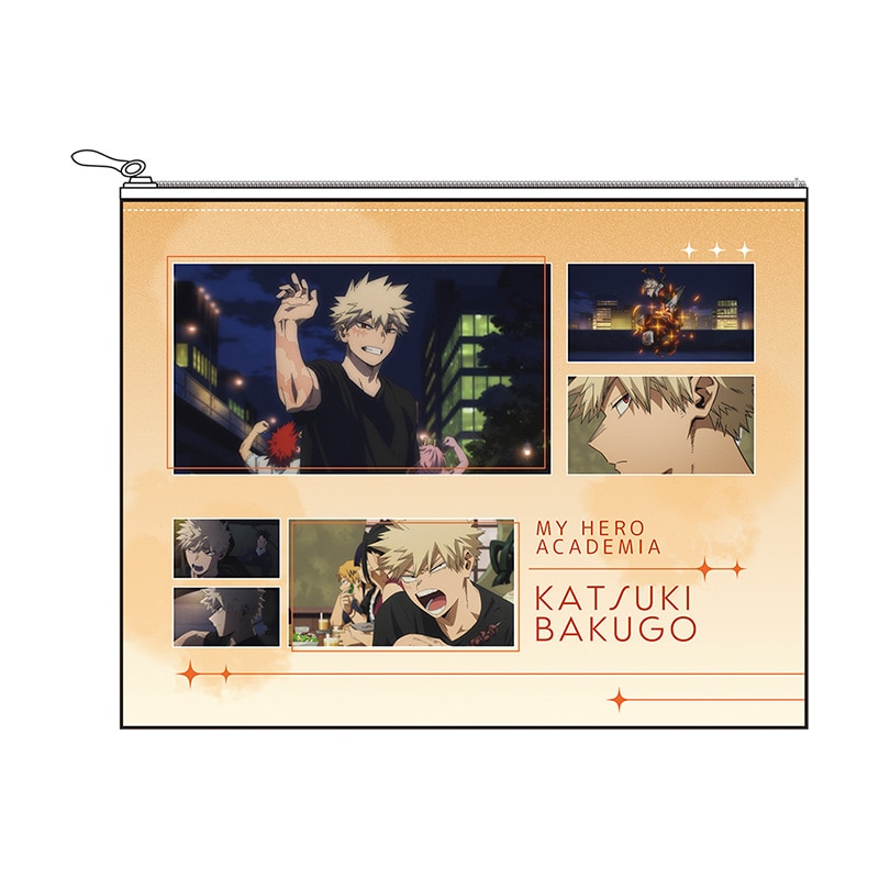 [Pre-order] [Made-to-order] TOHO Animation "My Hero Academia" More - Flat Pouch - Katsuki Bakugo