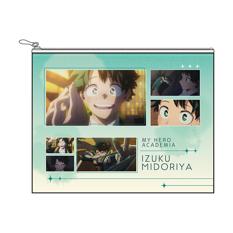 [Pre-order] [Made-to-order] TOHO Animation "My Hero Academia" More - Flat Pouch - Izuku Midoriya