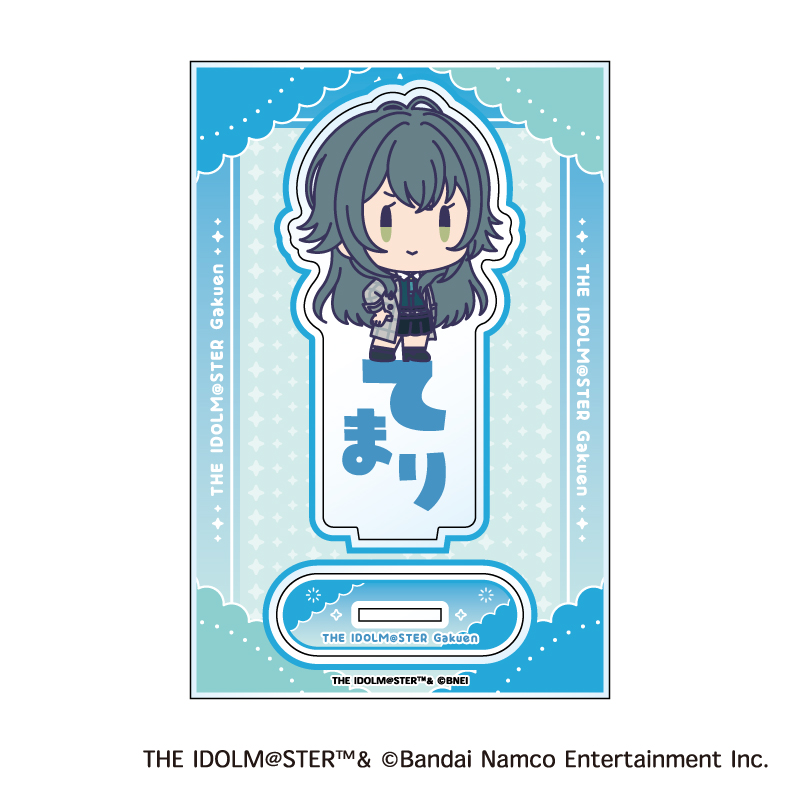 "Gakuen Idolmaster" Onamae Pitanko Acrylic Stand B Tsukimura Temari