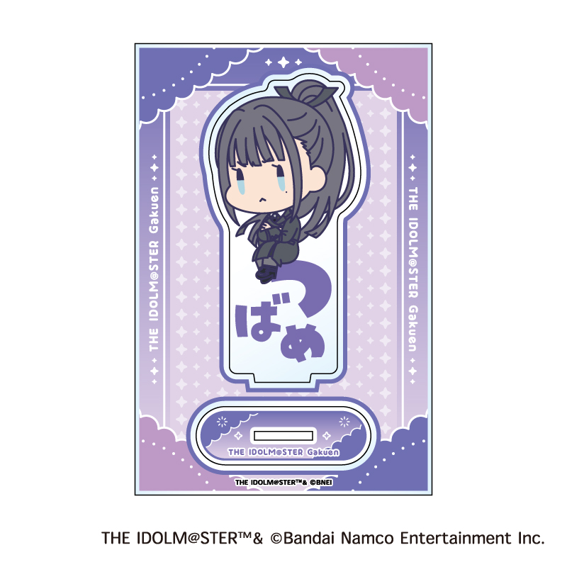"Gakuen Idolmaster" Onamae Pitanko Acrylic Stand D Amaya Tsubame