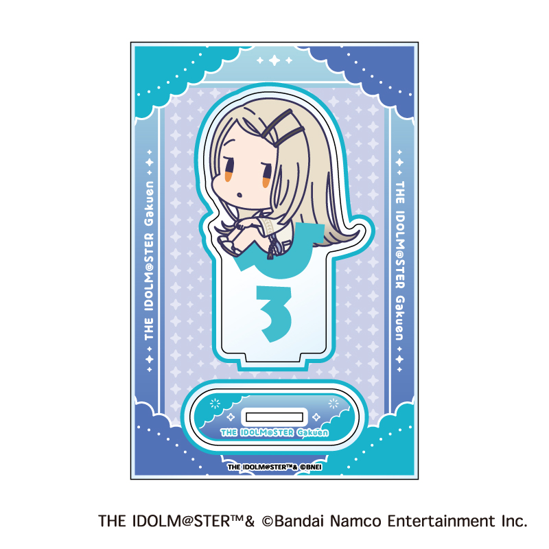 "Gakuen Idolmaster" Onamae Pitanko Acrylic Stand I Shinosawa Hiro