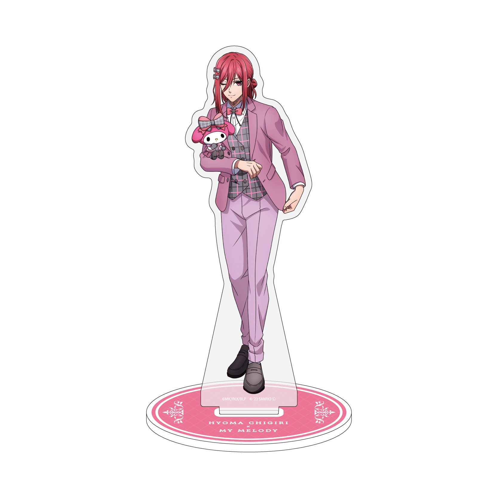 [Pre-order] Chara Acrylic Figure "Blue Lock" x Sanrio Characters 24 Chigiri Hyoma x My Melody 