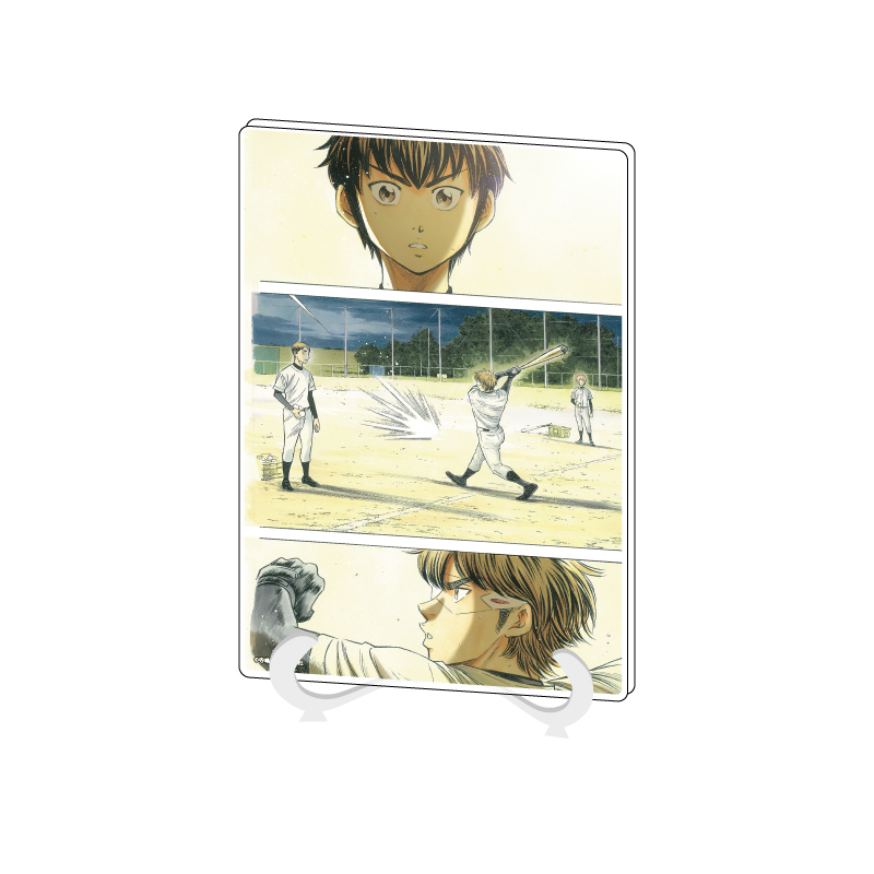 [Pre-order] Acrylic Art Board A5 Size "Ace of Diamond act II" 06 Sawamura Eijun & Miyuki Kazuya 