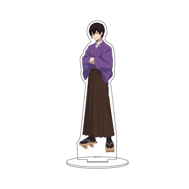 Acrylic Stand "Reborn!" 70 Hibari Kyoya Retro Cafe Ver. (Original Illustration)