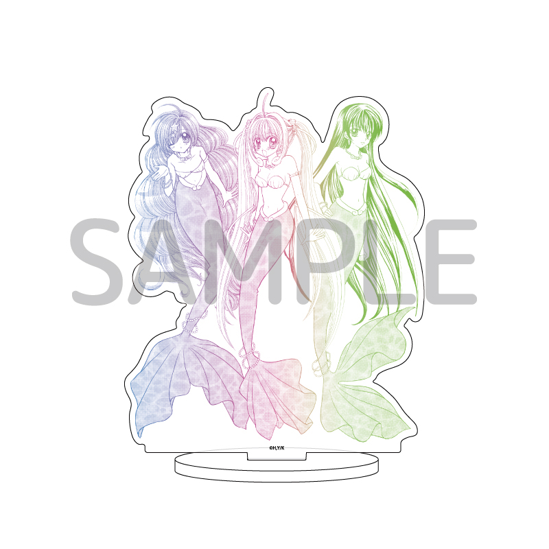 [Pre-order] Acrylic Stand "Mermaid Melody Pichi Pichi Pitch" 07 Lucia & Hanon & Rina 