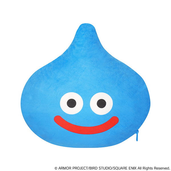 "Dragon Quest" Smile Slime Kururin Cushion Slime & King Slime