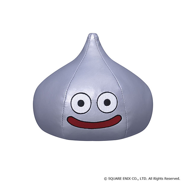 "Dragon Quest" Smile Slime Plush M Metal Slime