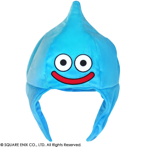 "Dragon Quest" Smile Slime Plush Cap Slime