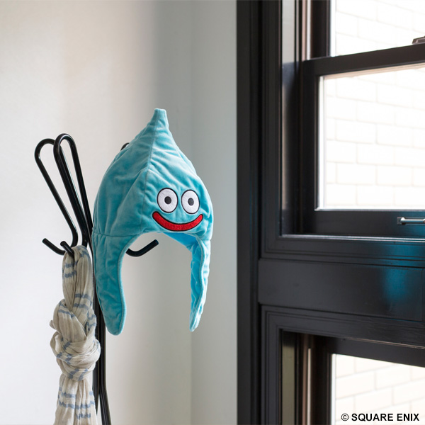 "Dragon Quest" Smile Slime Plush Cap Slime