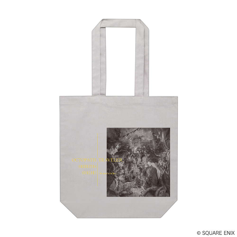 [Pre-order] "Octopath Traveler" Canvas Tote Bag Orchestra Concert Key Visual