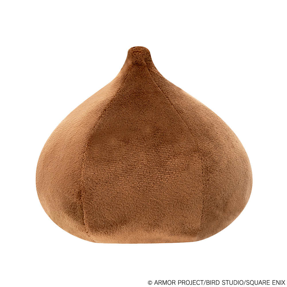 "Dragon Quest" Smile Slime Plush M Chocolate Slime