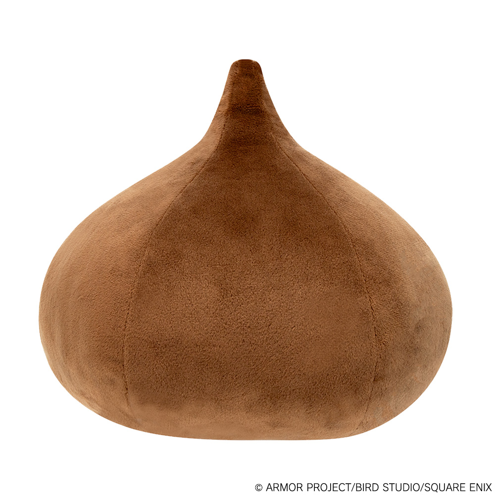 "Dragon Quest" Smile Slime Plush L Chocolate Slime