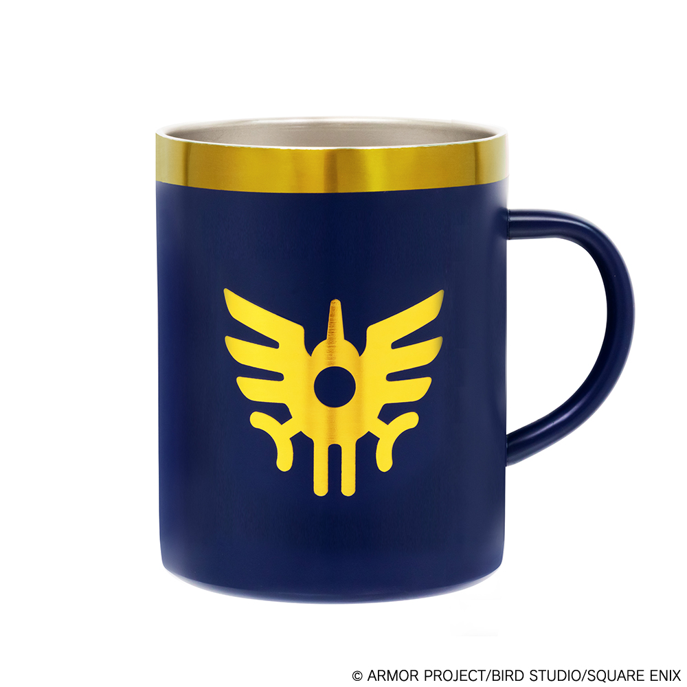 "Dragon Quest" Stainless Steel Cup Emblem of Roto
