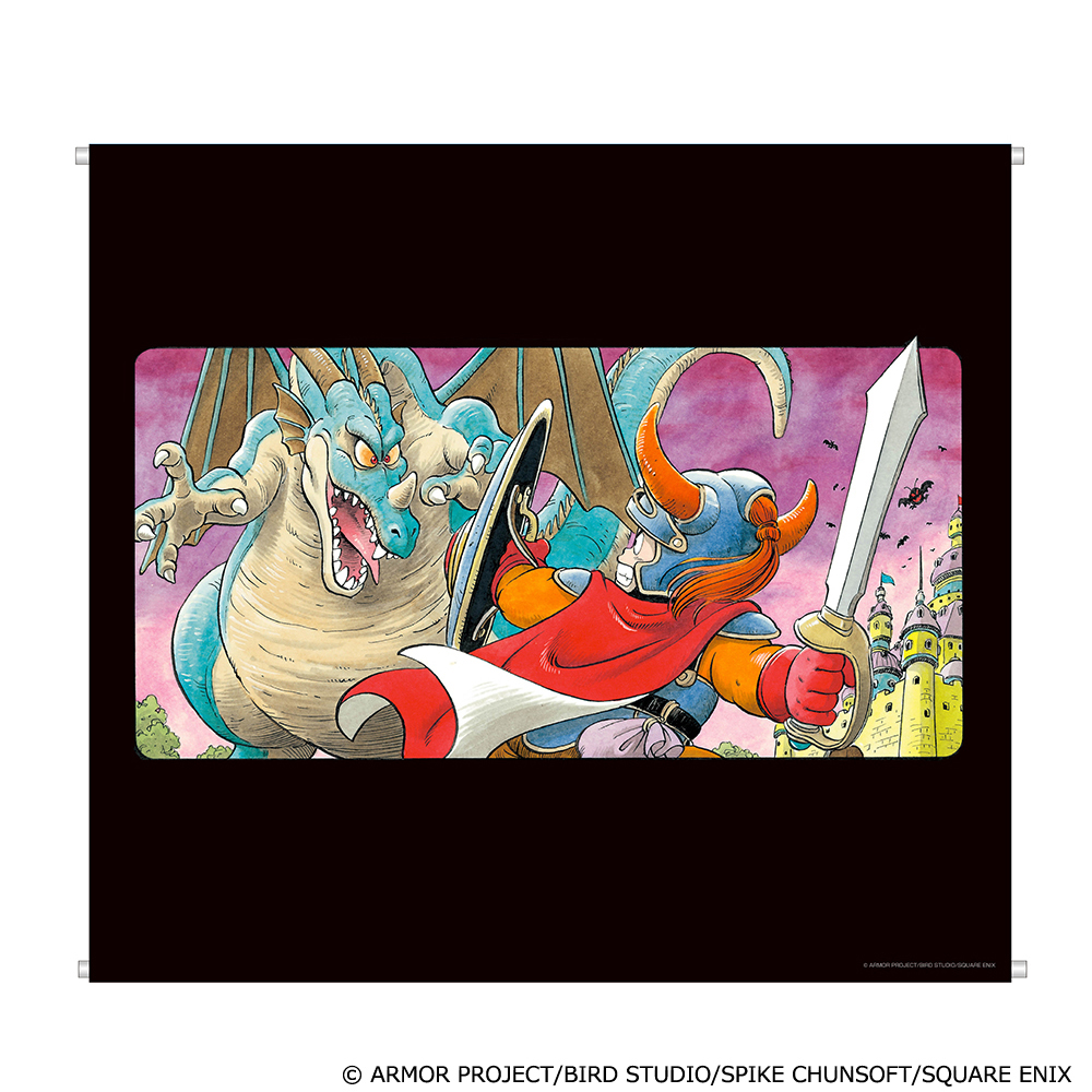 [Pre-order] "Dragon Quest" Tapestry Family Computer Ver. Dragon Quest Package