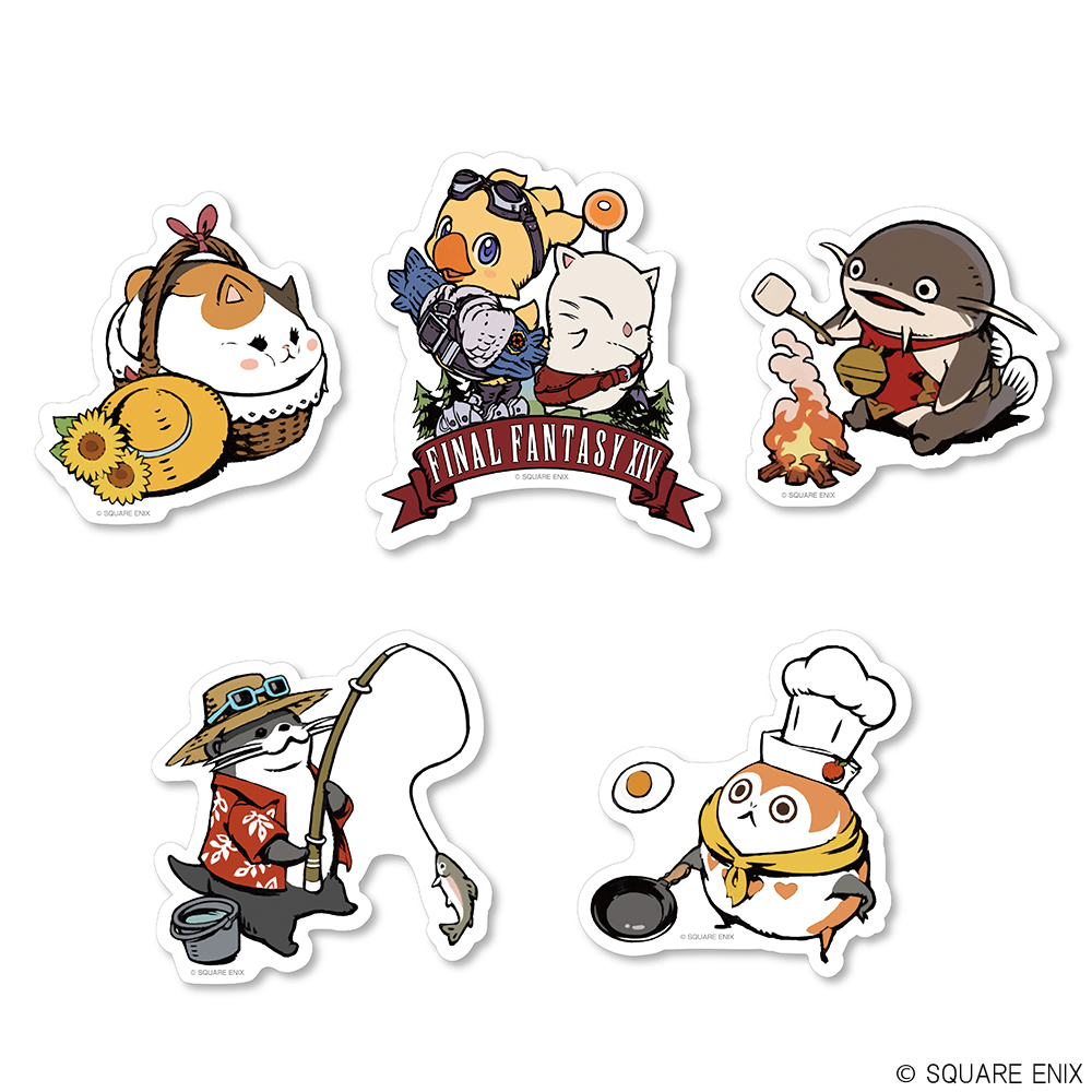 "Final Fantasy XIV" Outdoor Sticker Set