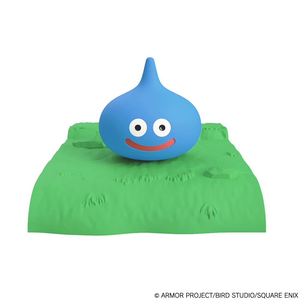 "Dragon Quest" Plastic Model Kit Series Slime With Meadow Base
