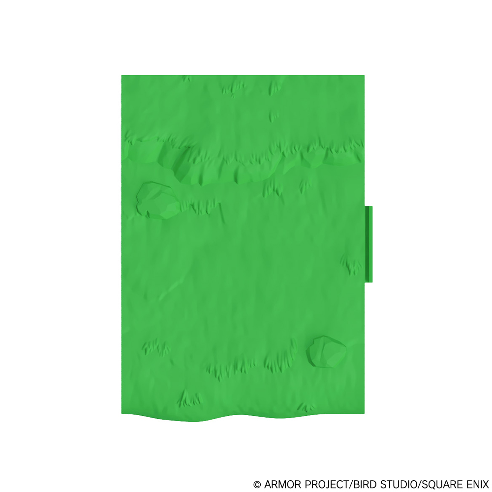 "Dragon Quest" Plastic Model Kit Series Slime With Meadow Base