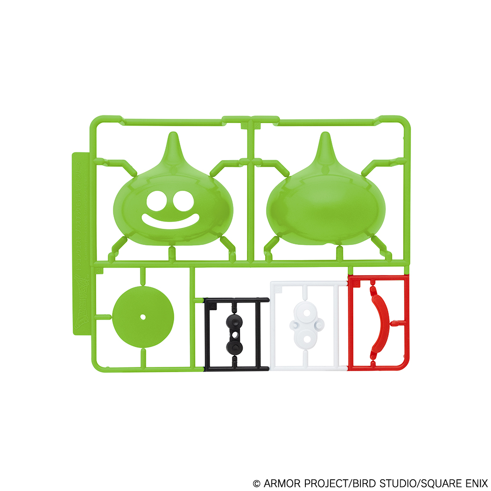 "Dragon Quest" Plastic Model Kit Series Lime Slime With Dungeon Base