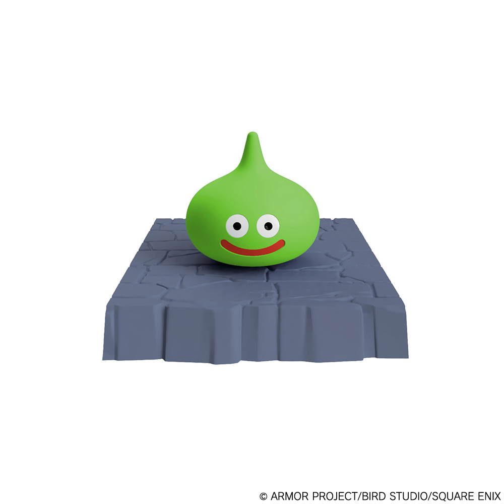 "Dragon Quest" Plastic Model Kit Series Lime Slime With Dungeon Base